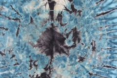 Tie Dyed Tapestry in Blue