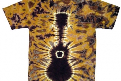 Golden Guitar Tie Dye T-shirt