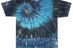 Spiral Blue Tie Dye T-shirt